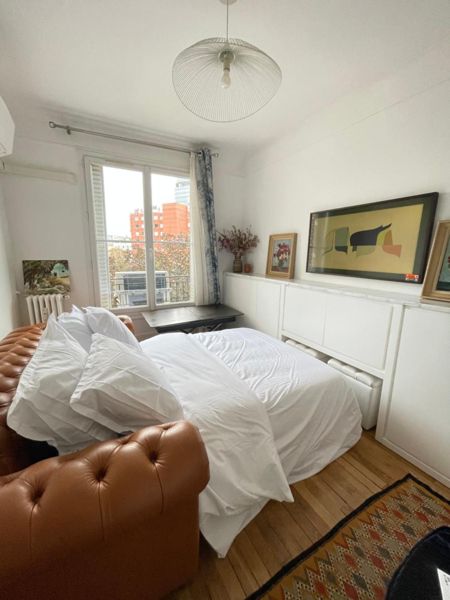 Air Conditioning - Metro 14 - Charming Traditional Style And Modern Access 10 Mn Away From Center Of Paris กลีชี ภายนอก รูปภาพ